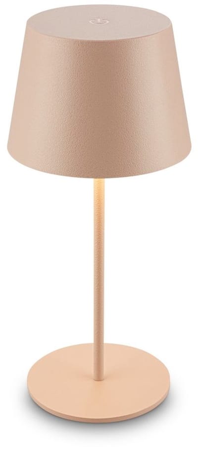 BRILONER Nivo - Tafellamp oplaadbaar - dimbaar - warm wit licht 2.700K - voor binnen en buiten - 20,5 cm