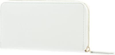VALENTINO Portemonnee Zero Re Zip Wallet Bianco Wit