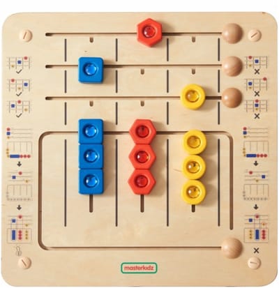 Masterkidz Diamond Sorteerpuzzel - Montessori Educatief Wandbord - UNI
