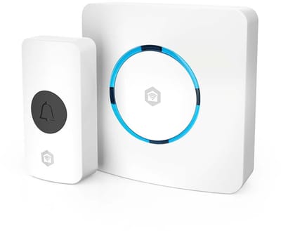 Nedis SmartLife Deurbelset - Draadloze Deurbel met Gong - Plug In - Wit