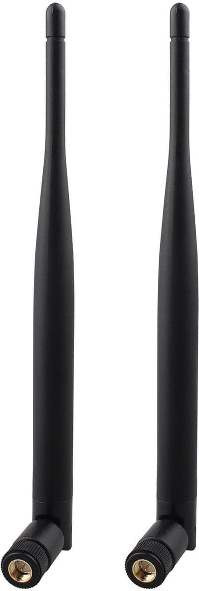Cosensi - Dailygoods - Set van 2 5dBi Omnidirectionele Antennes voor Draadloze Communicatie