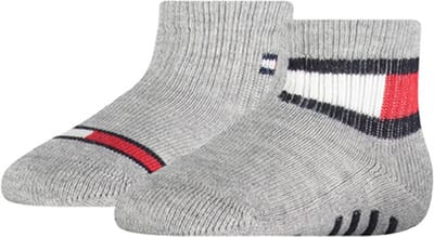 Tommy Hilfiger Babysokken Tommy Flag Grijs