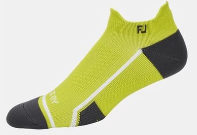 Footjoy Heren Golfsokken Tech D.R.Y. Roll Tab Lime 41-46