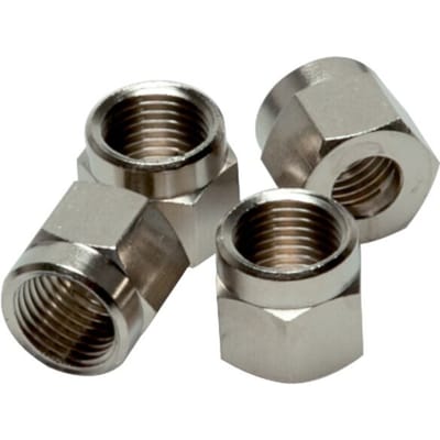 18 M26x1.5 Union Nut messing [2 Stuks]