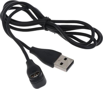 DrPhone G4 USB Kabel – 90 Graden Elleboog Oplaadkabel Geschikt voor o.a Garmin Fenix 7 /7S /7X /6X/6/6S/5/5S/5X / Garmin Venu / Vivoactive 3 / 3S / 4 / Vivosport / Vivomove / Forerunner 935 / 945 45 45S 245 – Zwart