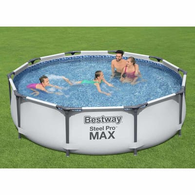 Bestway Zwembad Steel Pro MAX 56406 - FrameLink Systeem - Eenvoudig op te Zetten - 305 x 76 cm
