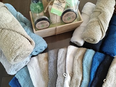 XL luxe handdoeken en spa gift set 27delig