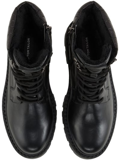 Tom Tailor - Gevoerde laarzen - Maat 36 - black