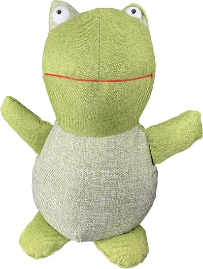 Deurstopper Zandzak - Vloerstopper Deur - Deur Open Houden - Decoratief Dieren Design - 0.8 kg - Lichtgroen