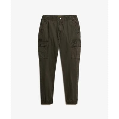 Superdry Para Slimfit Cargobroek Groen Grootte: 30/32