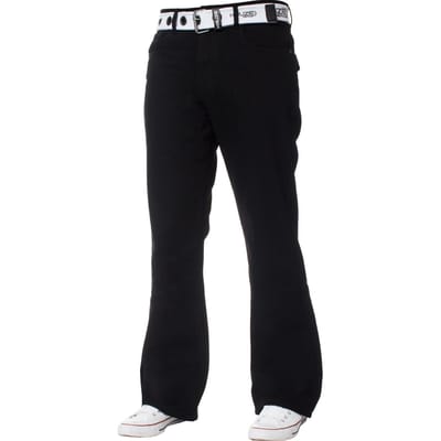 Kruze Heren Bootcut Denim Jeans