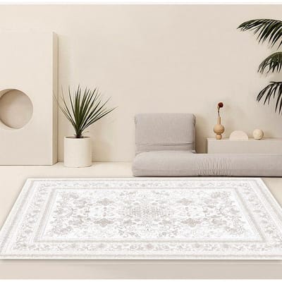 Amerikaanse Stijl Klassiek Tapijt Woonkamer Boho Decoratie Huis Makkelijk Schoon te Maken Vloerkleden Slaapkamer Badkamer Pluisvrij Antislip Vloermatten 60*90cm