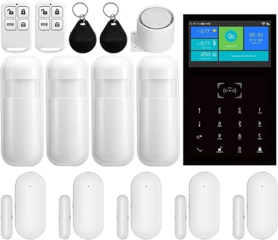 Slim Alarm Systeem - Huisbeveiliging - Woning Beveiligen - App Bediening - 99 Zones - D