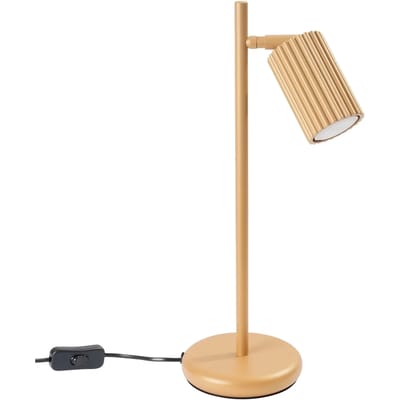 Sollux Lighting Bureaulamp Karbon - GU10 - gouden - aluminium - 43x14.5x19.5cm