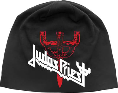Judas Priest - Logo & Fork Beanie Muts - Zwart
