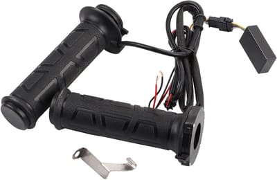 Verwarmde Handvatten 22 mm, Elektrische Handvatten met Instelbare Temperatuur en Antislip Design voor Comfortabel Gebruik