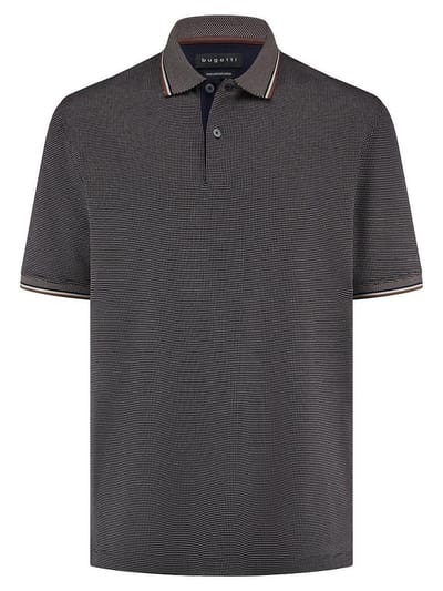 Poloshirt Van Bugatti bruin