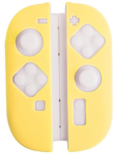 Silicone Hoes / Skin geschikt voor Nintendo Switch 2 Joy-Con Controllers - Geel