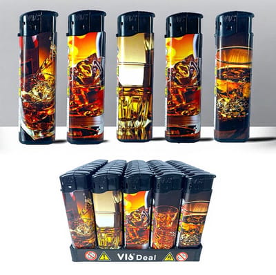 Klik Aanstekers - Unilite - 50 STUKS + 1 Gasfles