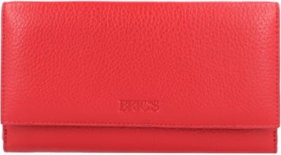 BRIC'S Leren Portemonnee Marmolada Purse Red Rood