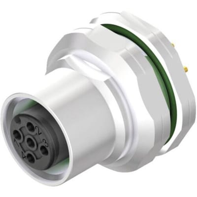 Weidmüller 2421920000 Sensor/actuator inbouwconnector M12 Aantal polen (sensoren): 4 Bus, inbouw verticaal 10 stuk(s)