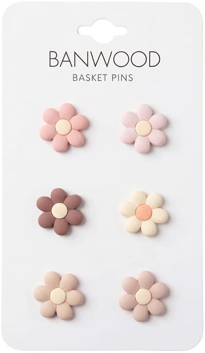 Banwood | BASKET PIN BANWOOD - FLOWERS