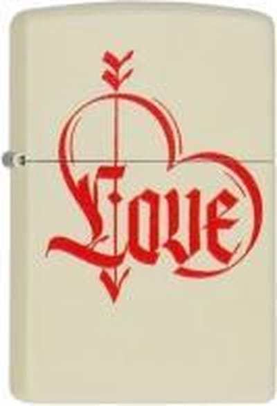 Zippo aansteker Love Heart