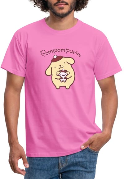 Pompompurin Met Muffin Verkleed Als Pompom Purin T-Shirt Heren