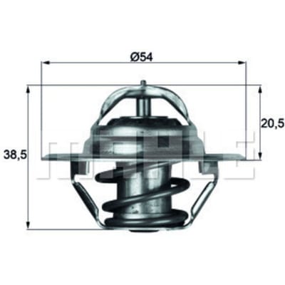 Thermostaat, koelvloeistof MAHLE TX 3 83D
