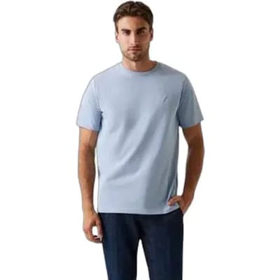 Guess M4yi0akccm1 T-shirt Met Korte Mouwen Beige XL Man