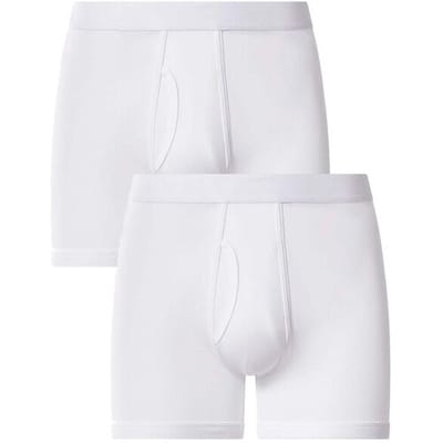 ESMARA MEN Set van 2 heren boxers (wit, S)
