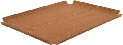 XLBoom Deck Tray 60x45cm Oak – Houten serveer- en display tray – Verkrijgbaar in Oak | Walnut | Black – Design dienblad met antislip & stapelbaar