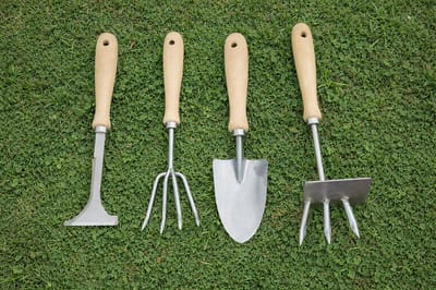 Tuin Tool Set 4 Stuks – Ideaal voor Onderhoud, Planten en Onkruid Verwijderen