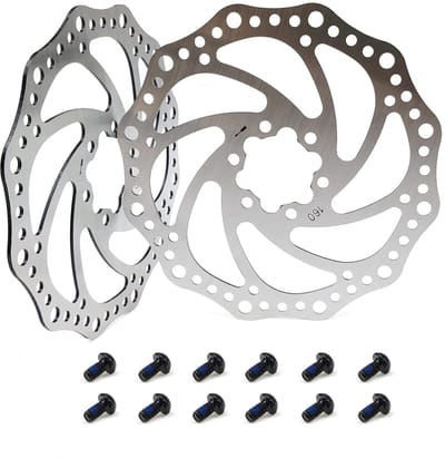 Dailygoods - Rotoren voor Fietsen, Mountainbike-Schijfrem, 160 mm - Stalen Schijfrem
