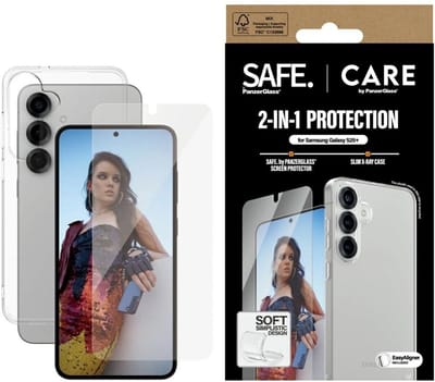 Panzerglass Set 2In1 Case Cover Beschermglas Voor Samsung Galaxy S25+