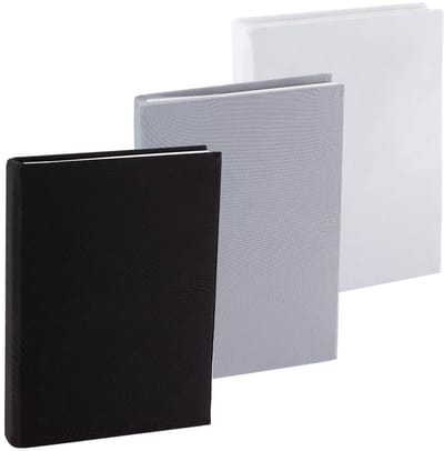 Dailygoody - Rekbare Boekomslag - Wasbaar Boekbeschermer - Zwart Wit Grijsachtig Paars - Herbruikbare Boek Sleeve - Geschikt voor 9 x 11 inch Hardcove