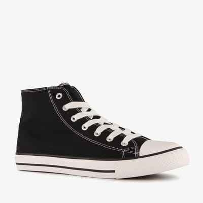 Scapino canvas heren gympen zwart - Maat 41