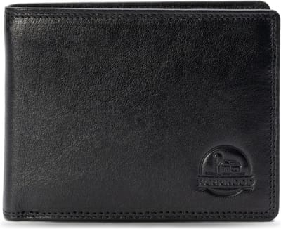 Farmhood Portemonnee Memphis Wallet Black 2 Zwart