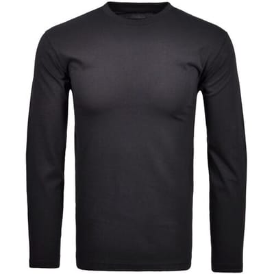 Ragman T-Shirt Long Sleeve Round Neck Cotton Marine / male