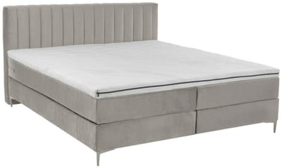 Nessa® - 120x190 Boxspring Cindy - Blauw - Complete Boxspring - Inclusief Topper