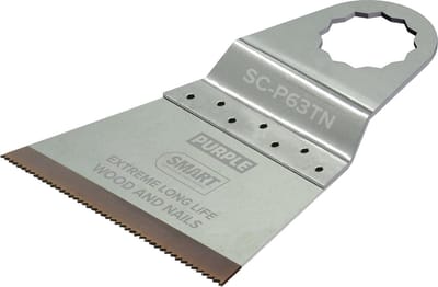 SMART Blades Supercut & Vecturo Purple - Multitool Zaagblad Bi-metaal - 41x51mm