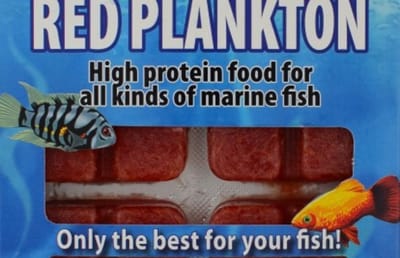 Ruto Rood plankton diepvriesvoer blister 100 gram | kleurondersteunend aquariumvoer Diepvries