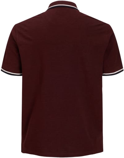 JACK & JONES PLUS - JJEPAULOS POLO SS NOOS PLS Heren Poloshirt