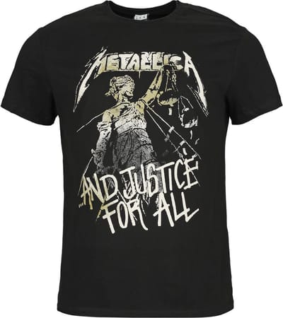 Metallica T-shirt - Amplified Collection - And Justice For All - XL tot 3XL - voor Mannen - zwart