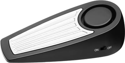 Deurstopper Alarm - Draagbaar Veiligheid - Extra Beveiliging - 130 dB Luid - Universeel - Zwart