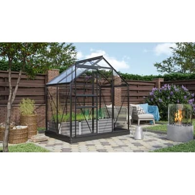 Vitavia Tuinkas Venus 2500 - Veiligheidsglas 3mm - Zwart - 195x131x197cm