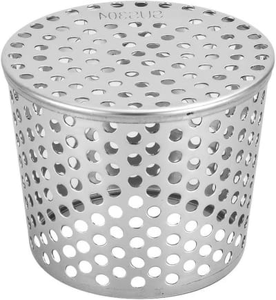 Regengoot Bescherming - Blad Blokkade - Voorkomt Verstopping - Roestvrij Staal - 140-160mm - Zilver