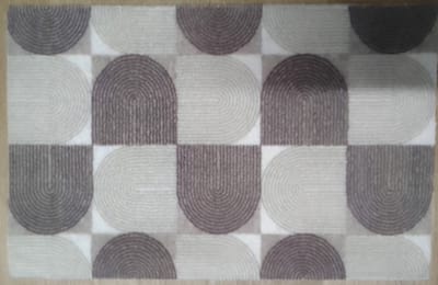 FOTAPIJT - Badmat - Bedrukte deurmat - Binnen - Termo Antislip - 40x60 cm - 6mm - Wasbaar - Polyamide