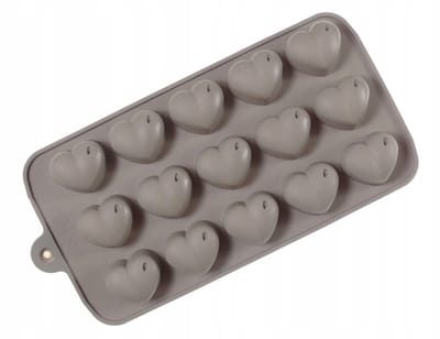 Siliconeen Vorm Hartjes - Valentijn - 15 chocolaatjes