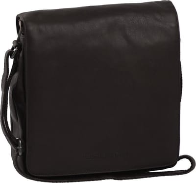 The Chesterfield Brand Leren Schoudertas Fontana Flap Over Bag Brown Bruine